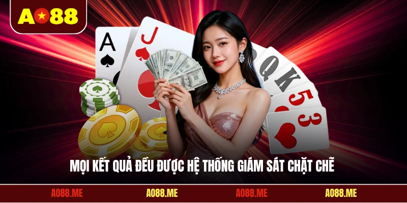 Mọi kết quả đều được hệ thống giám sát chặt chẽ